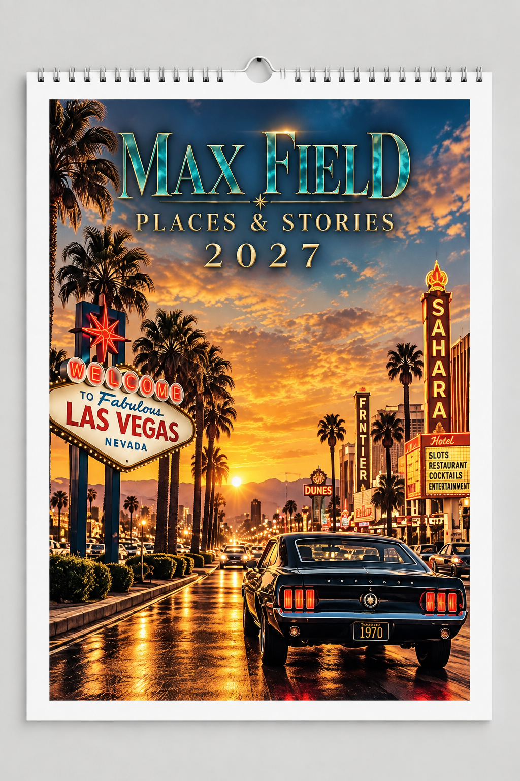 MAX FIELD - Kalender Places & Stories