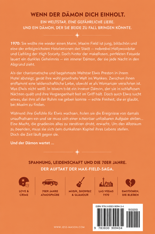 MAX Field - Band 1: Spur im Herzen | Romantic Thriller von Jess Mason